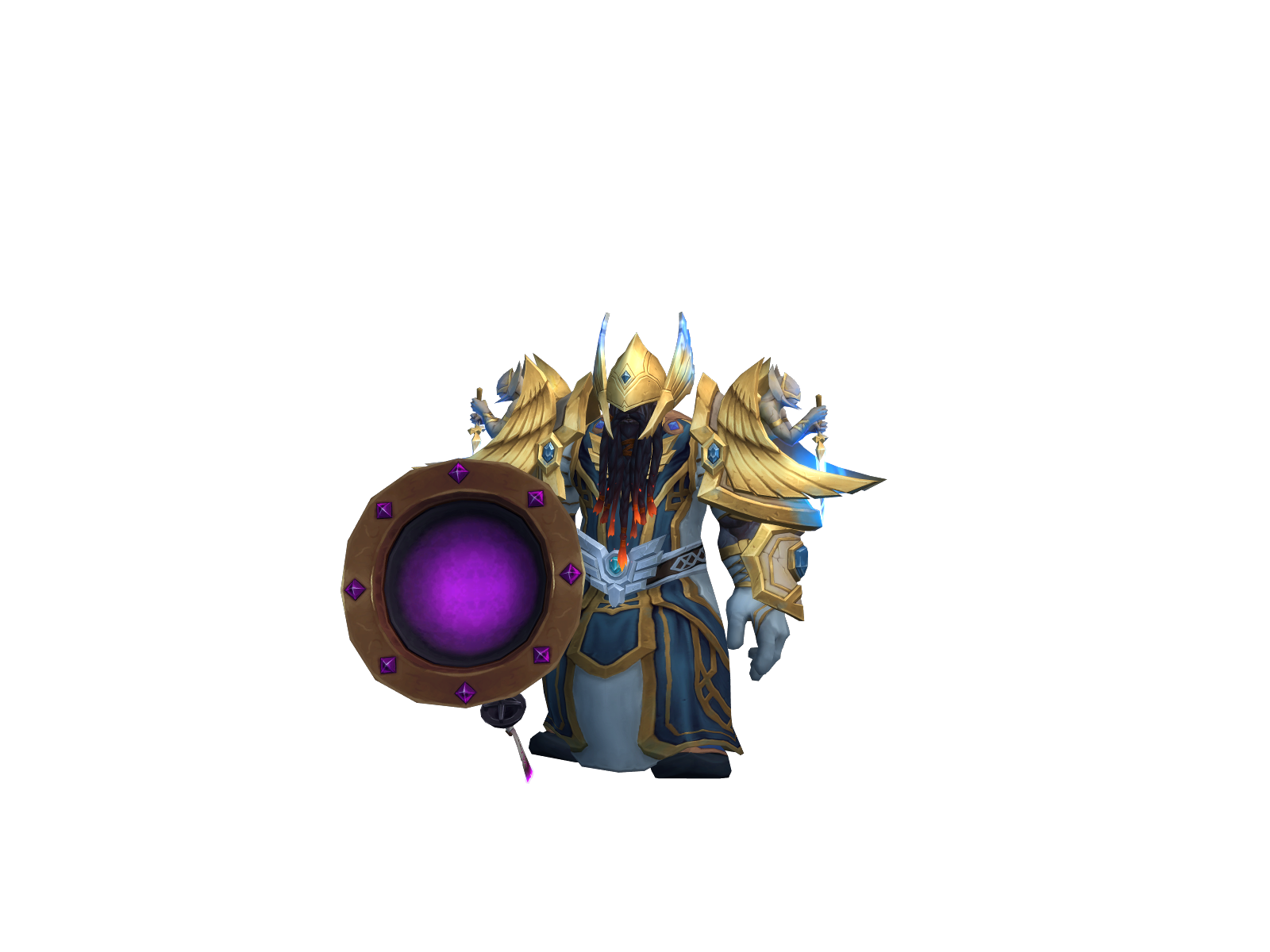 Schleifer 3D character render