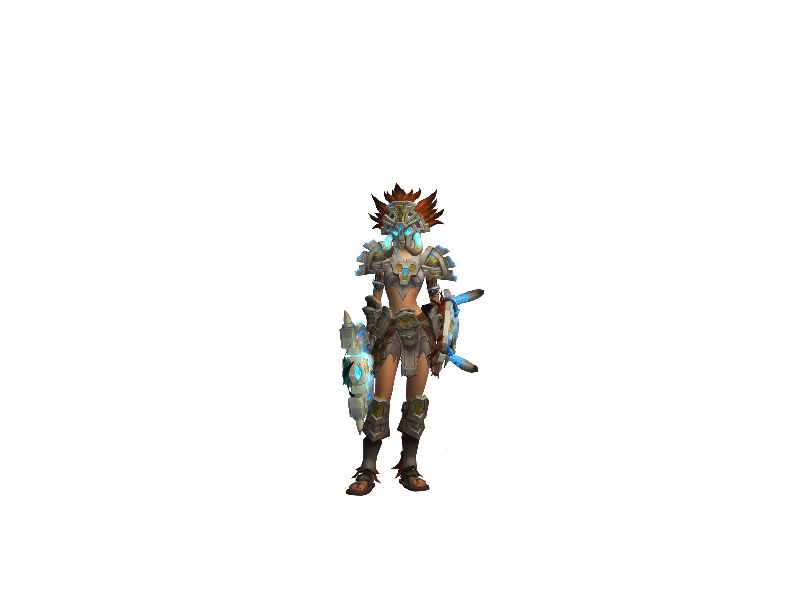 Hentay 3D character render