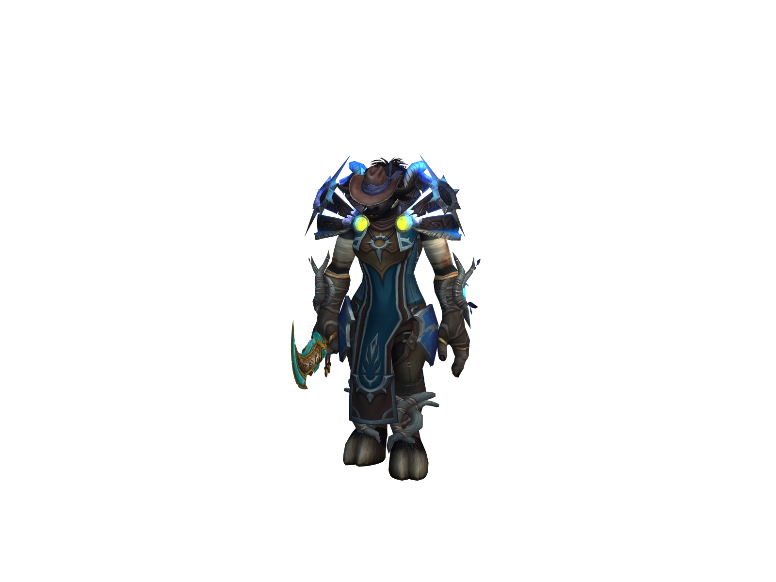 Dreamclaws 3D character render