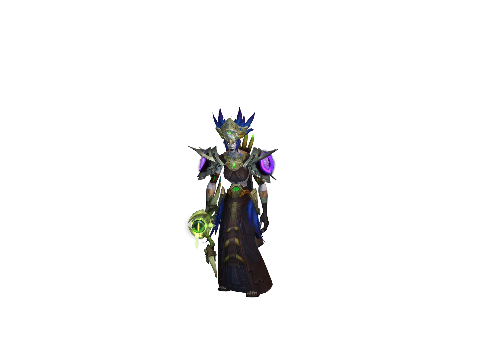 Thyroidwoman 3D character render