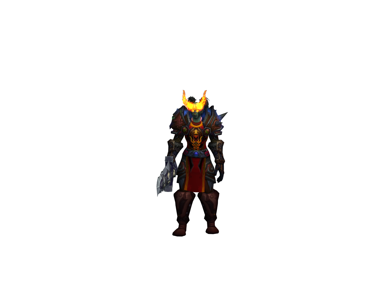 Xerareck 3D character render