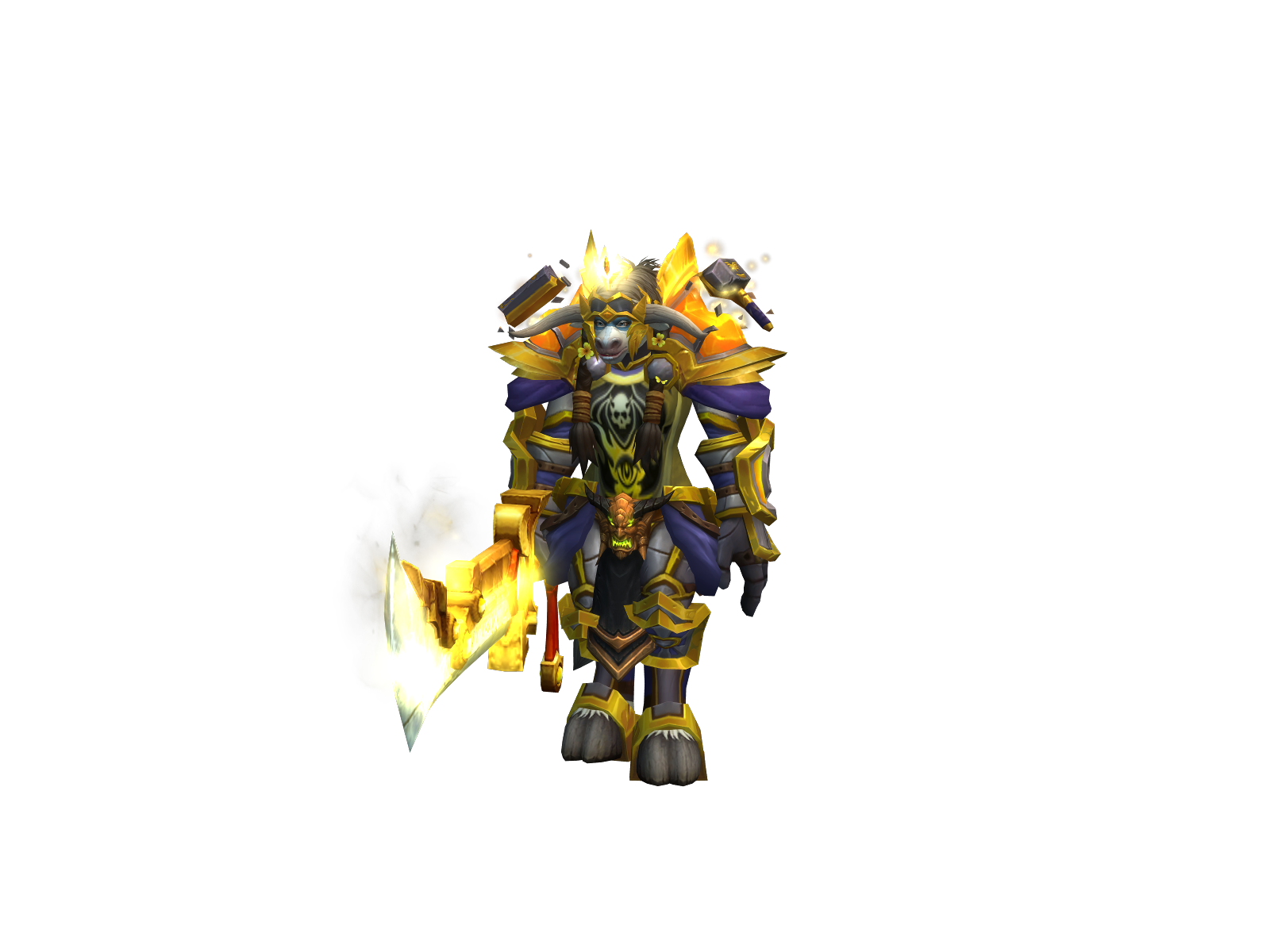 Rhaelkyr 3D character render
