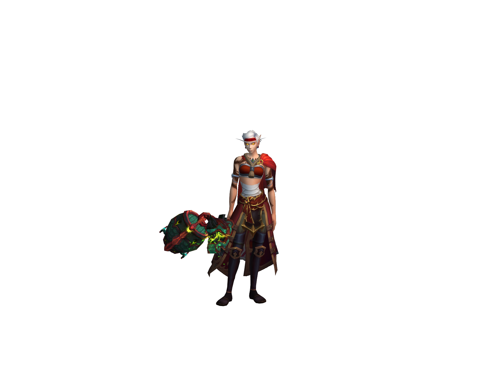 Toxsicko 3D character render