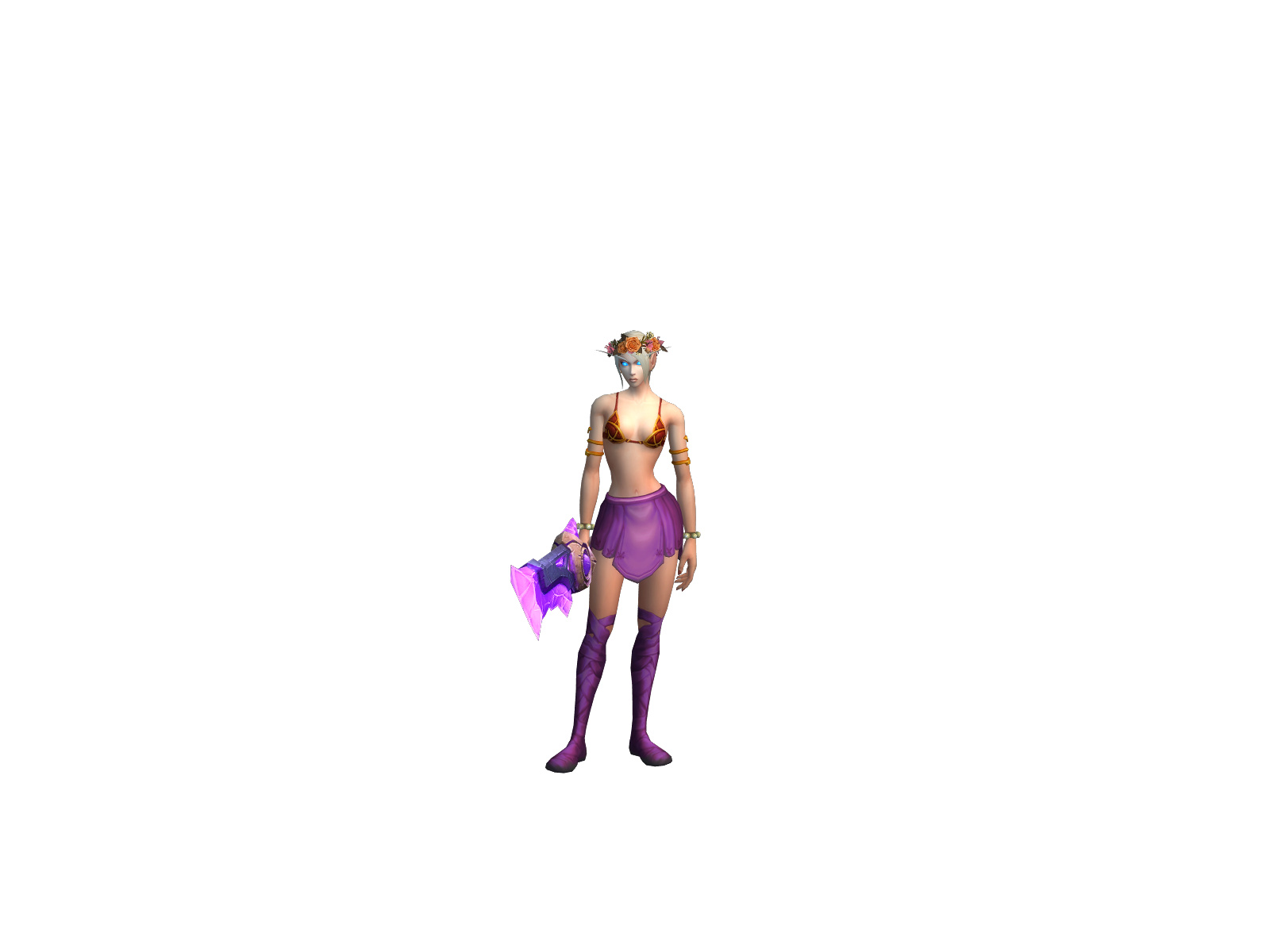 Uthersmom 3D character render