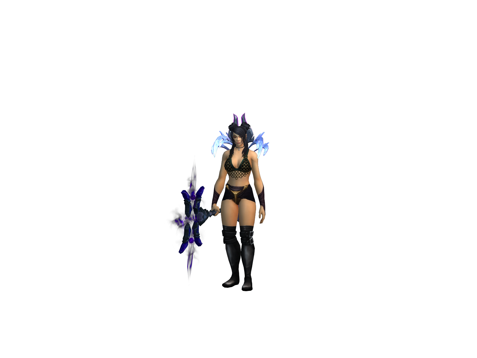 Masakeira 3D character render