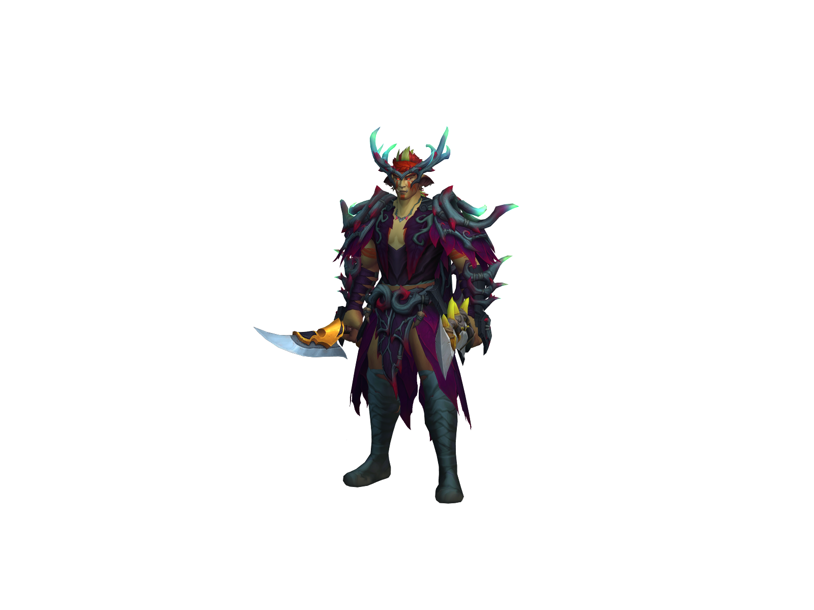 Mewahn 3D character render