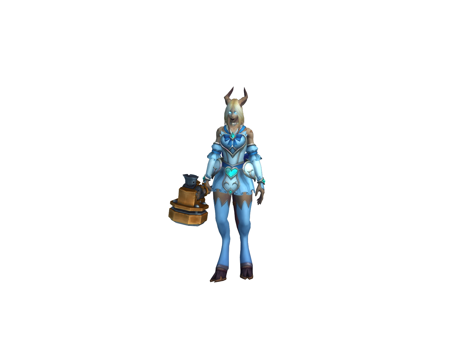 Borntodelve 3D character render