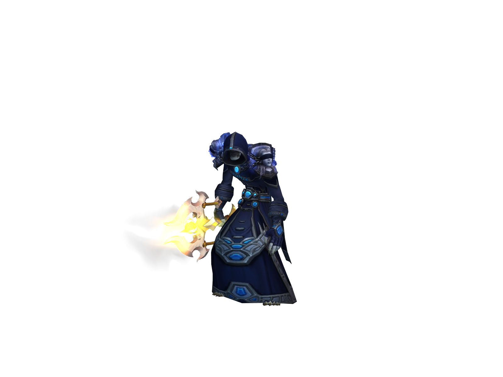 Sayev 3D character render