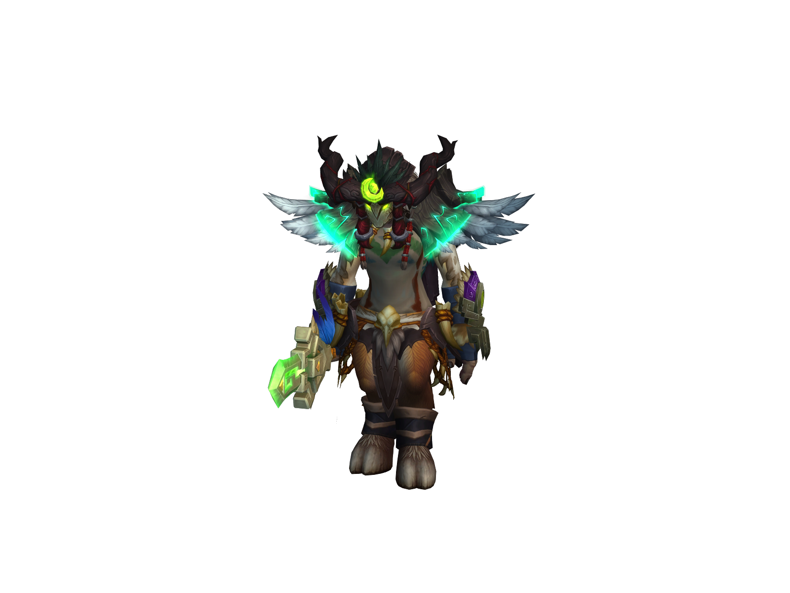 Nevergreen 3D character render