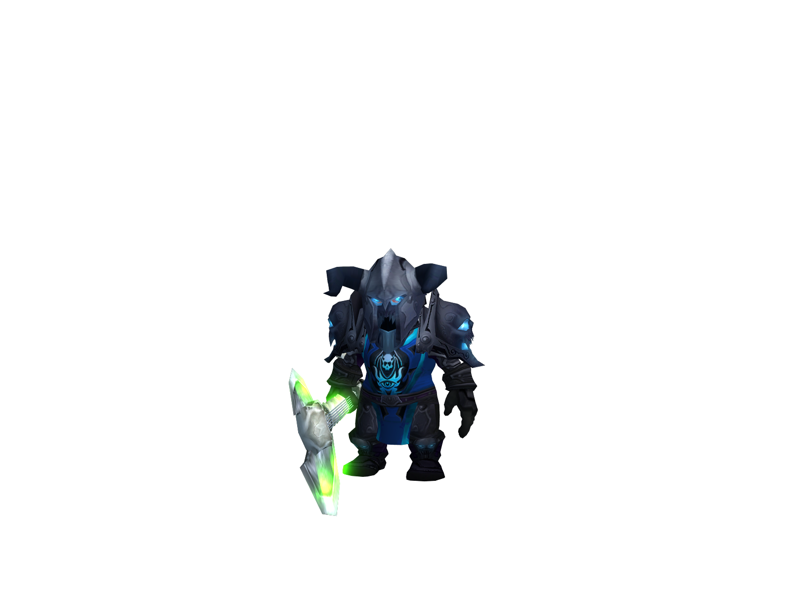 Wrathford 3D character render
