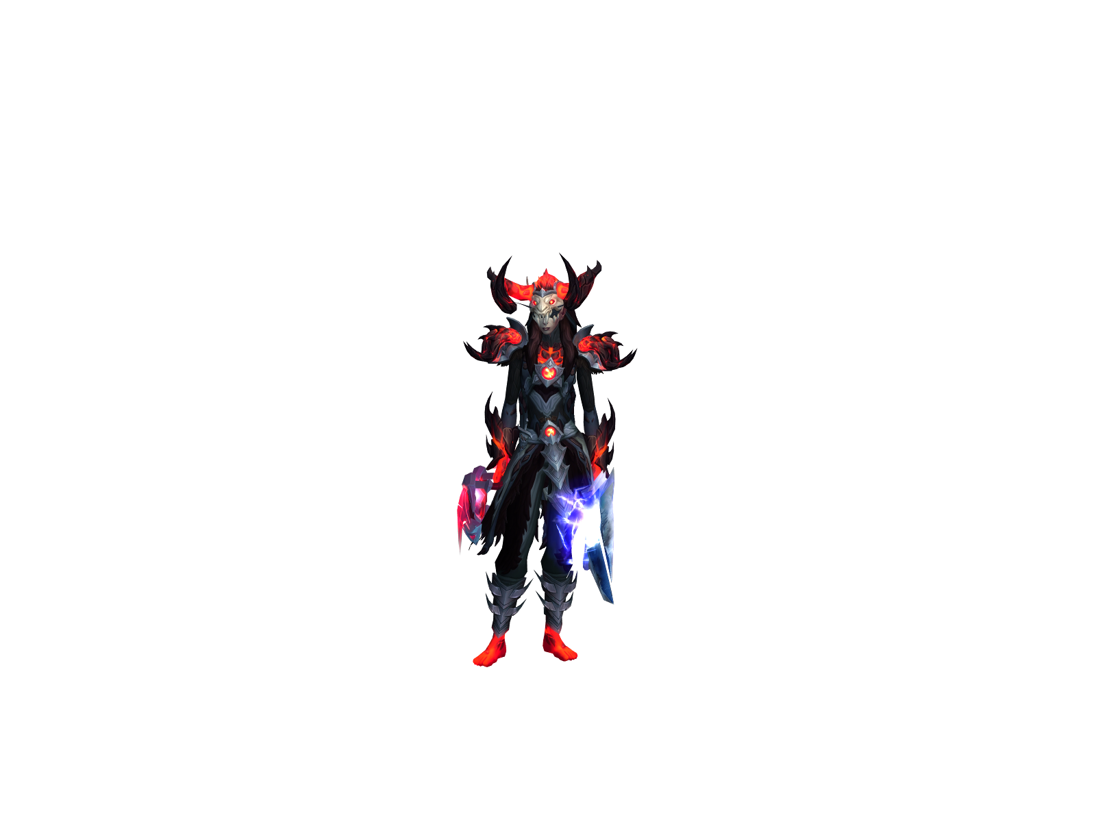 Droriel 3D character render
