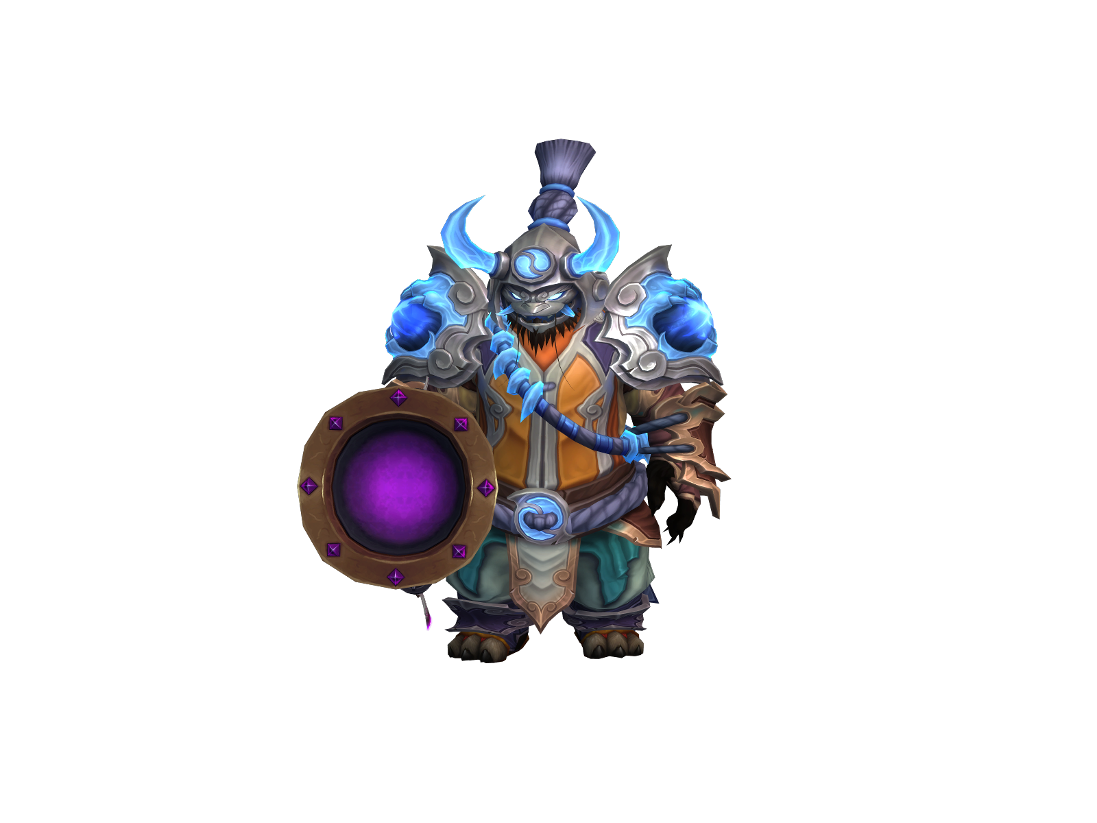 Chunknorris 3D character render