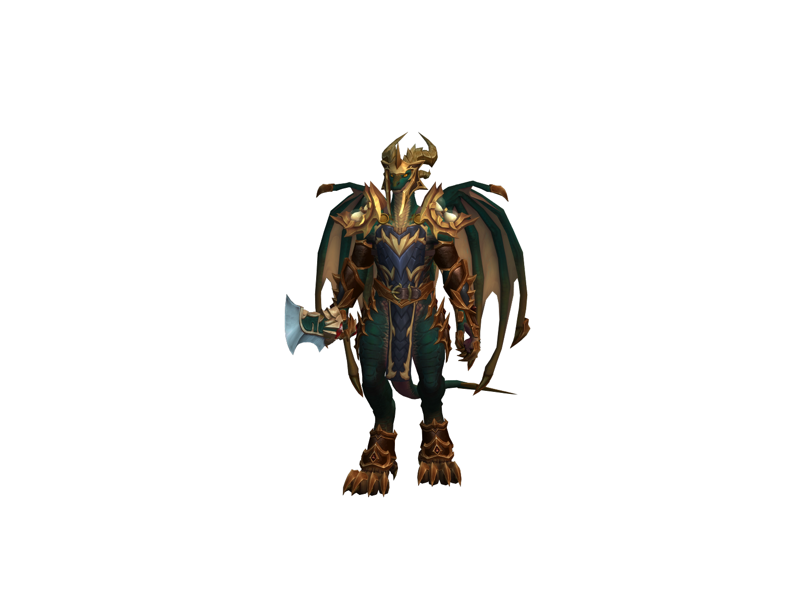 Faebill 3D character render