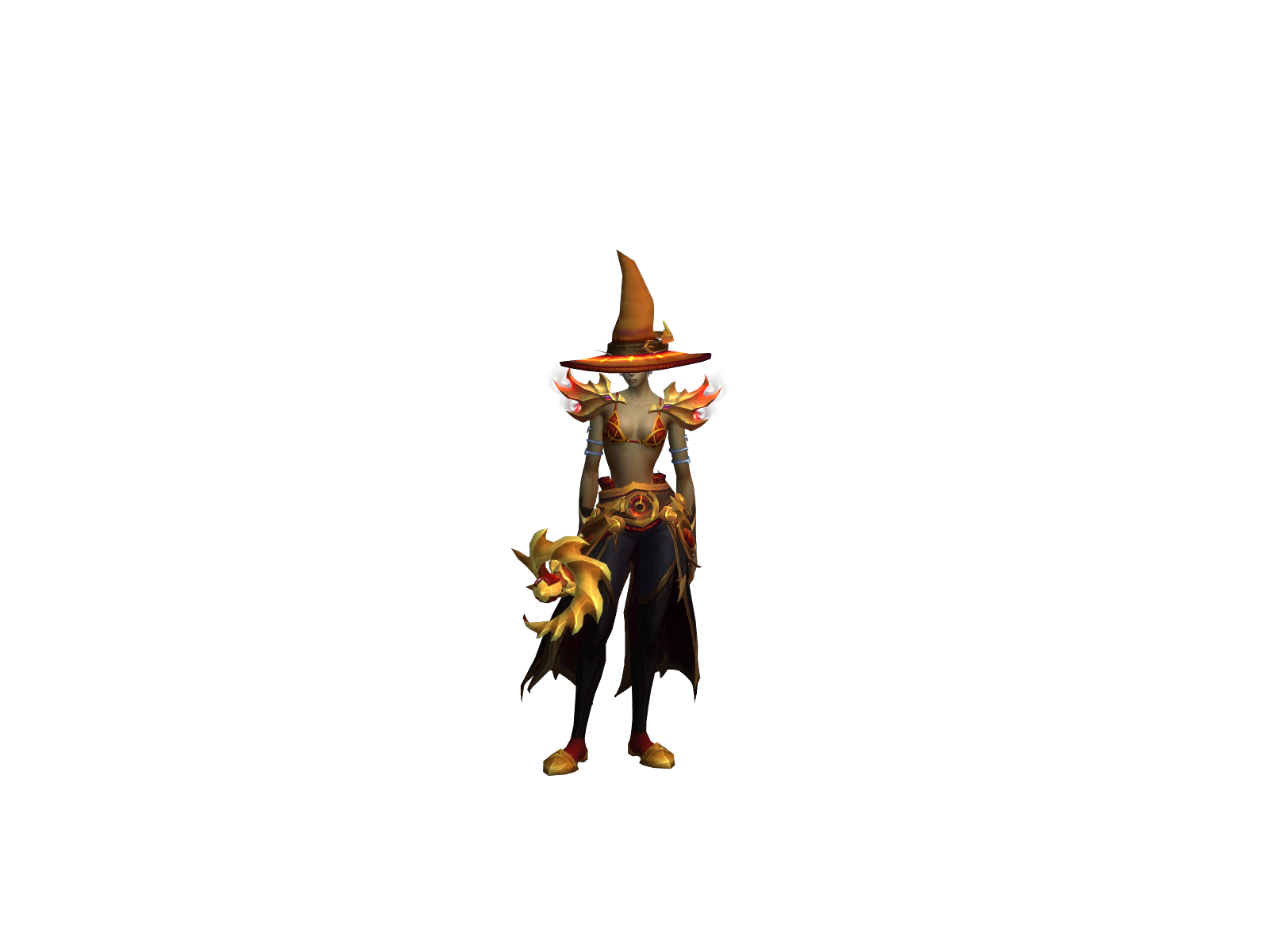 Ósalis 3D character render