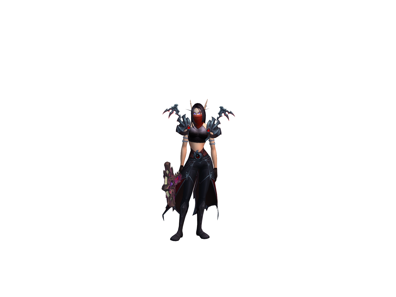 Lyhrin 3D character render