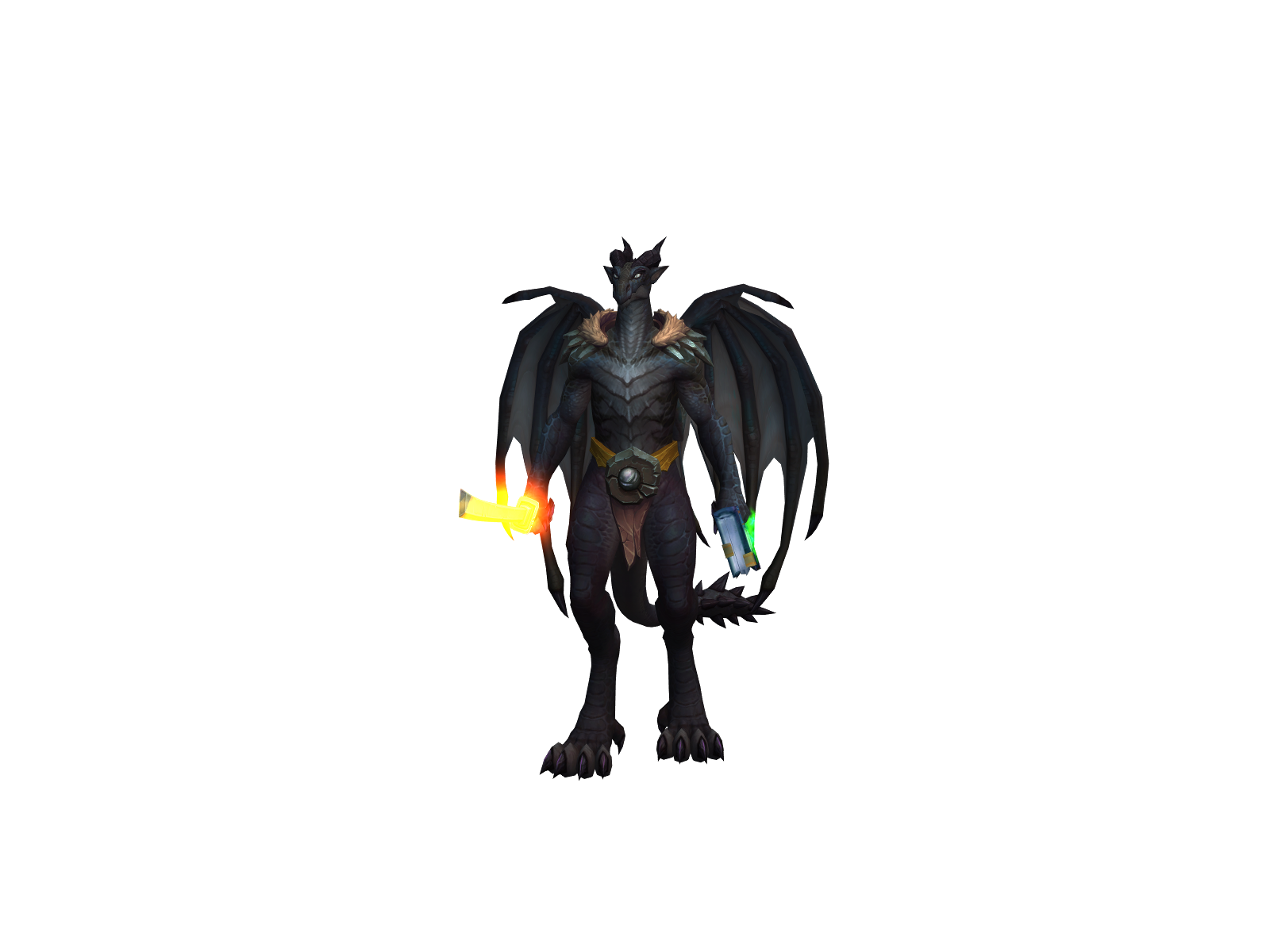 Chrovo 3D character render