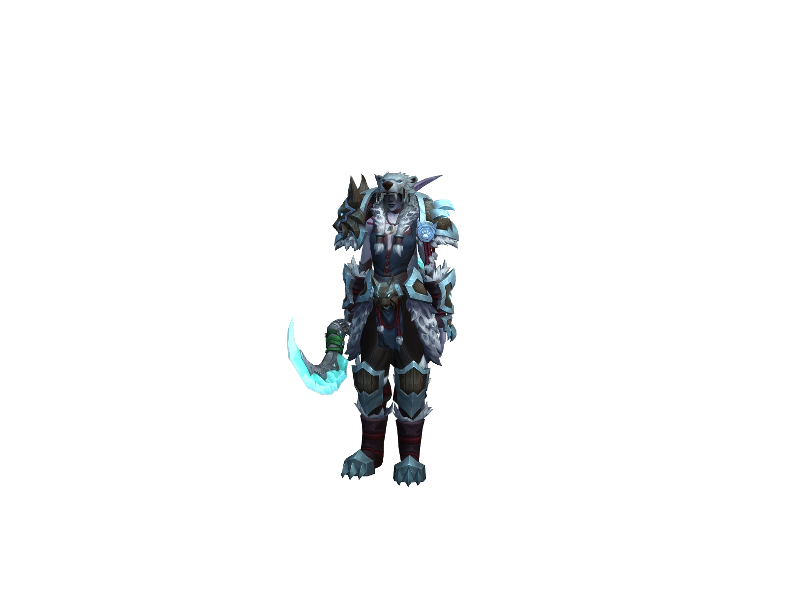 Zethane 3D character render