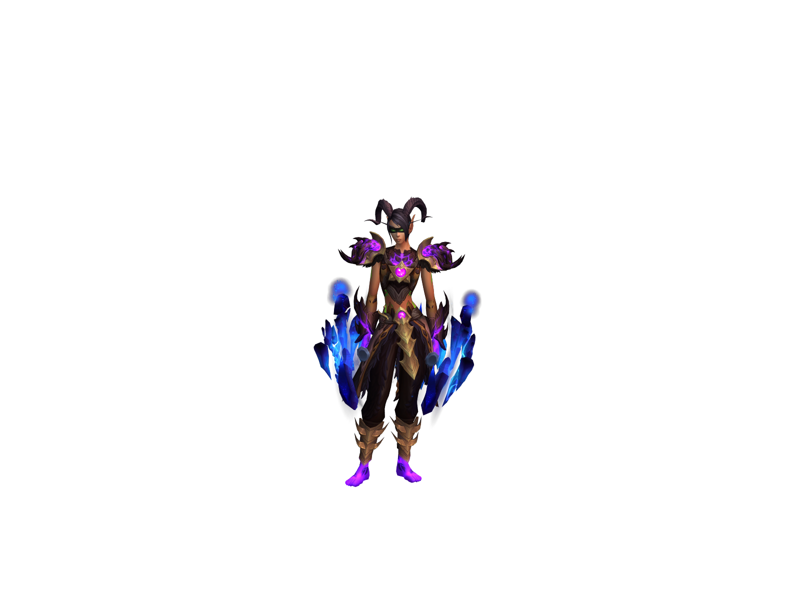 Aladeril 3D character render
