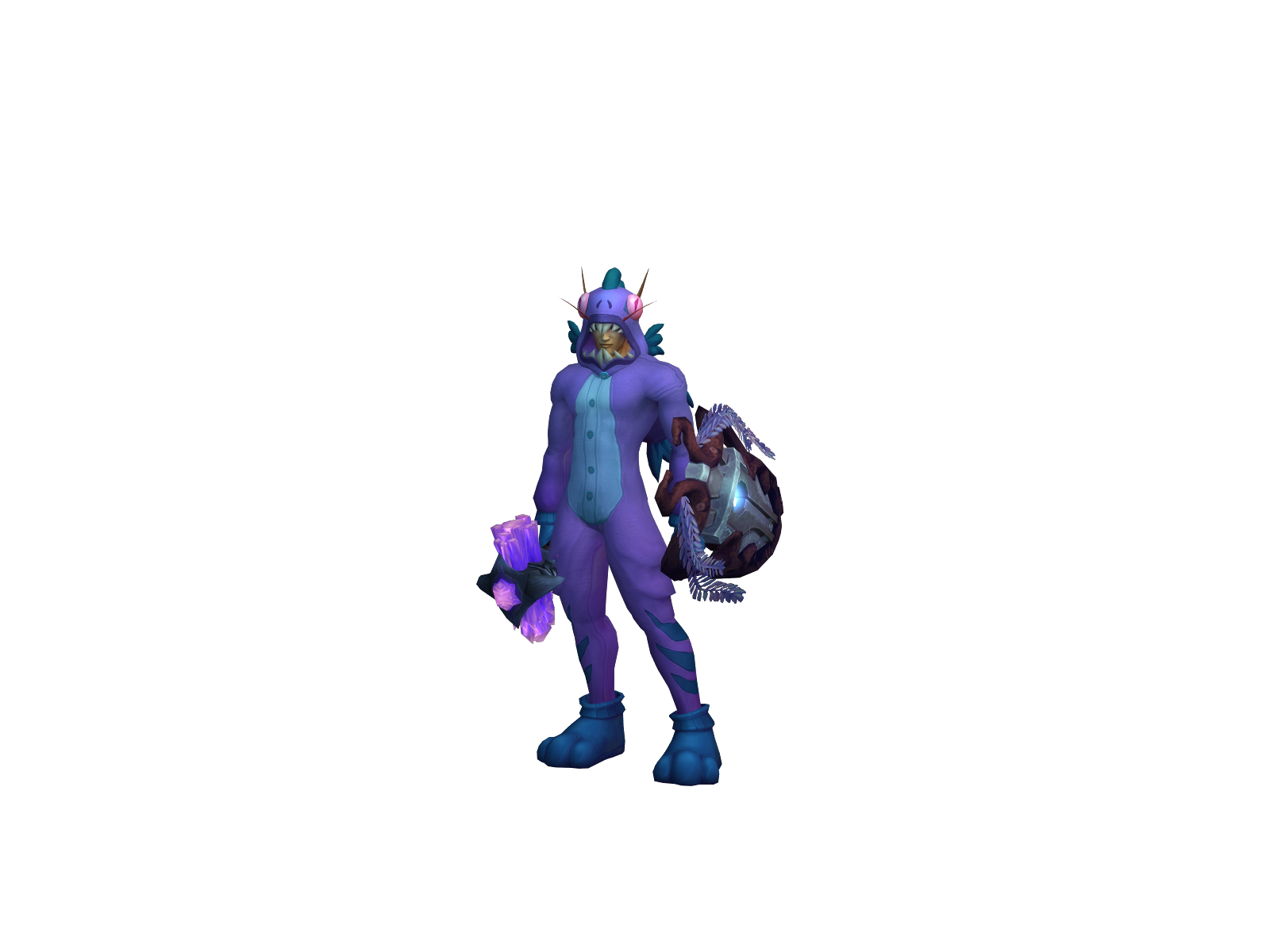 Pointashield 3D character render