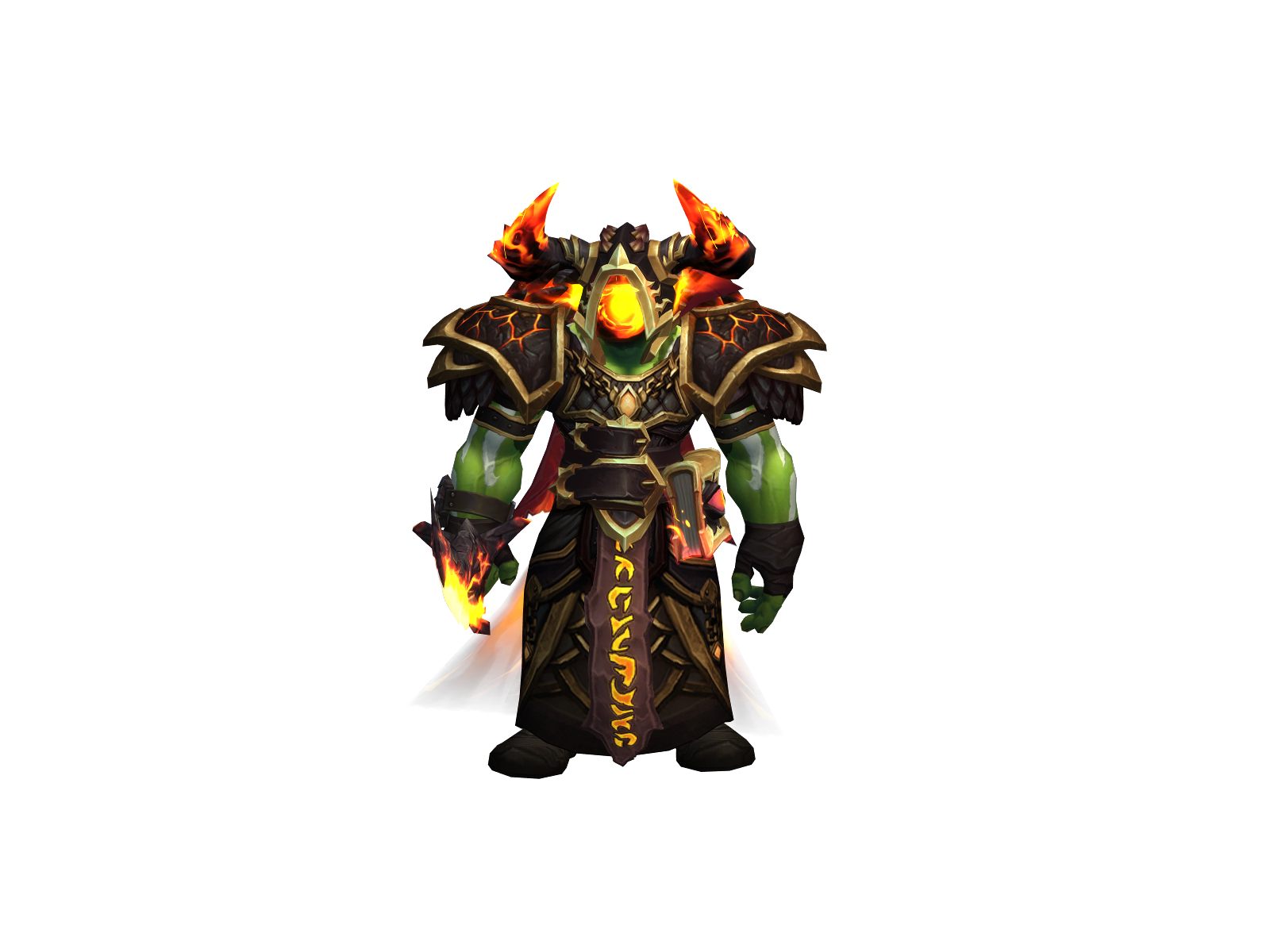 Tsaglock 3D character render