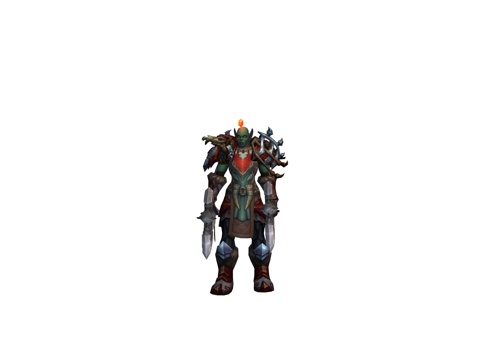 Boré 3D character render