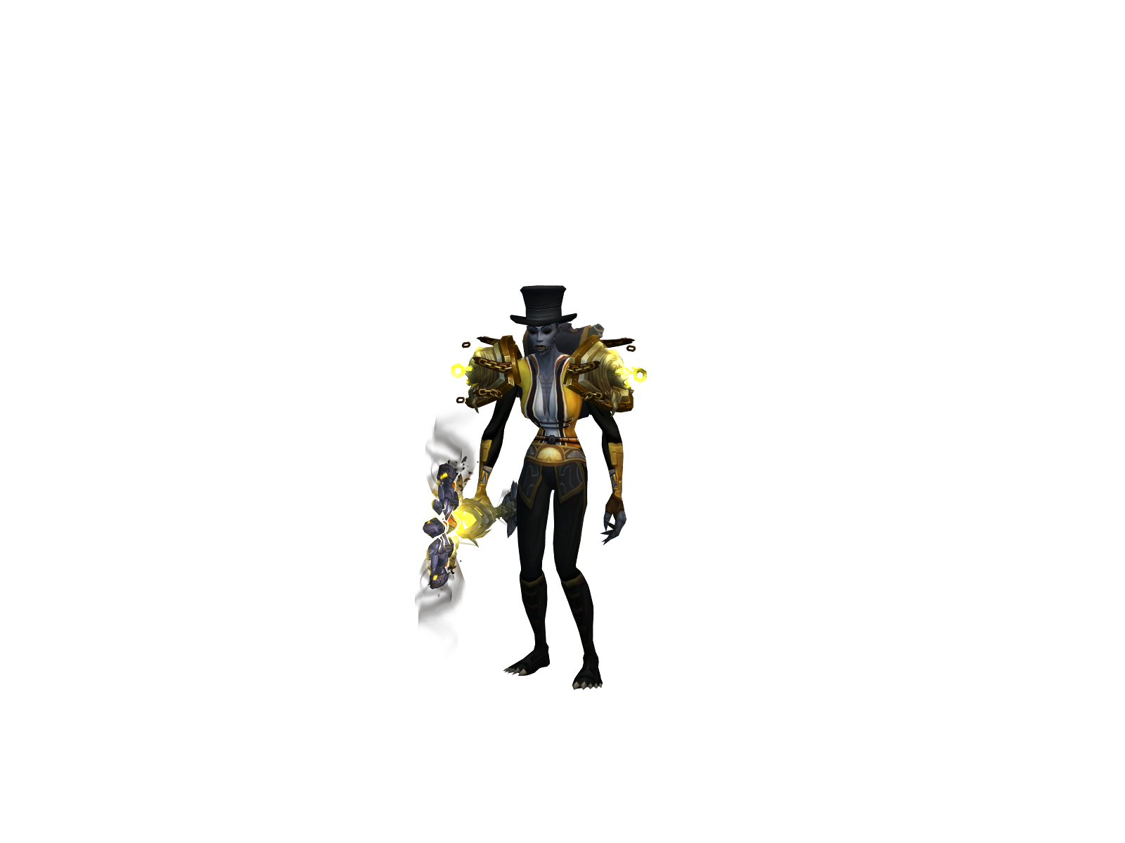 Mander 3D character render