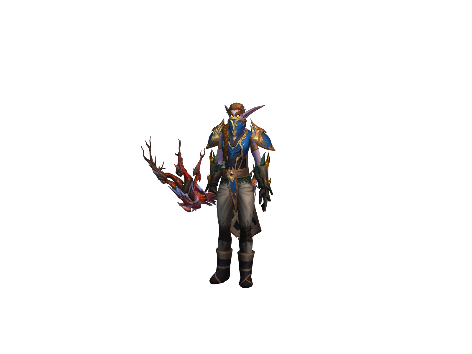 Roycica 3D character render