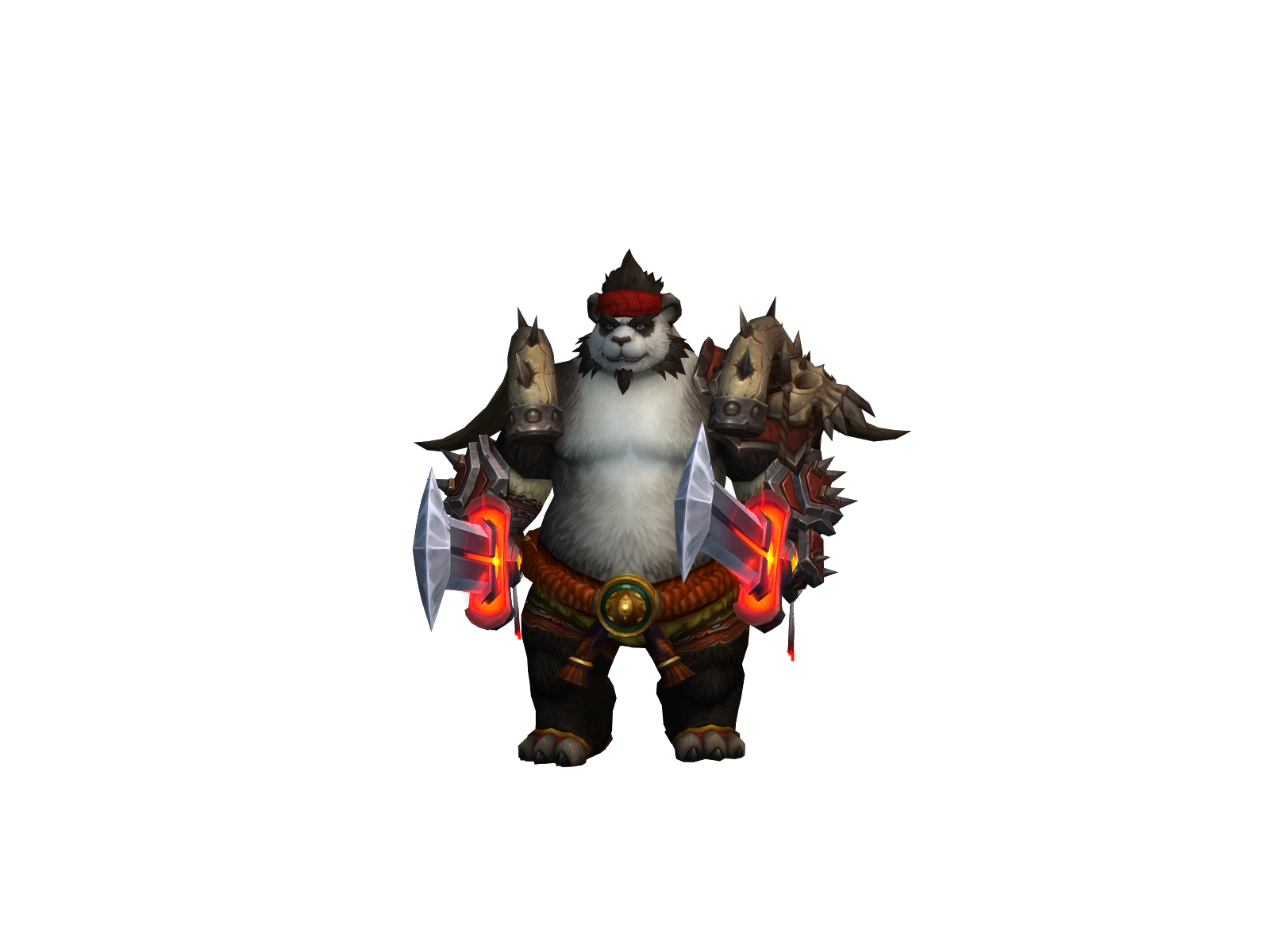 Pändapapä 3D character render