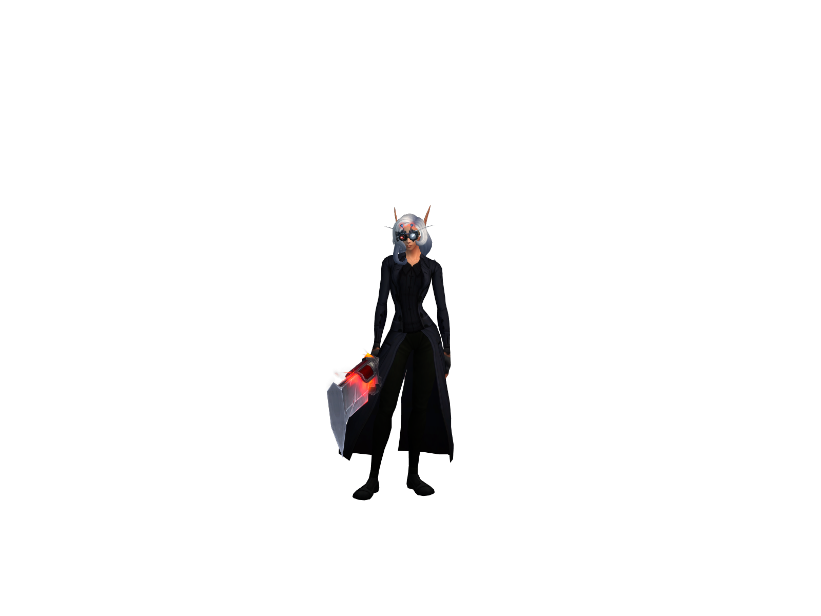 Chàd 3D character render