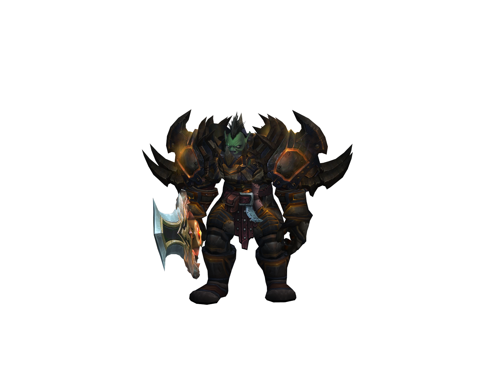 Drowken 3D character render