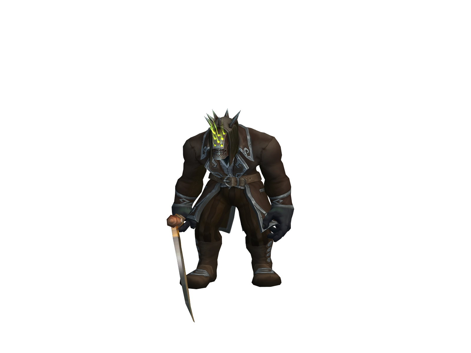 Neurocide 3D character render