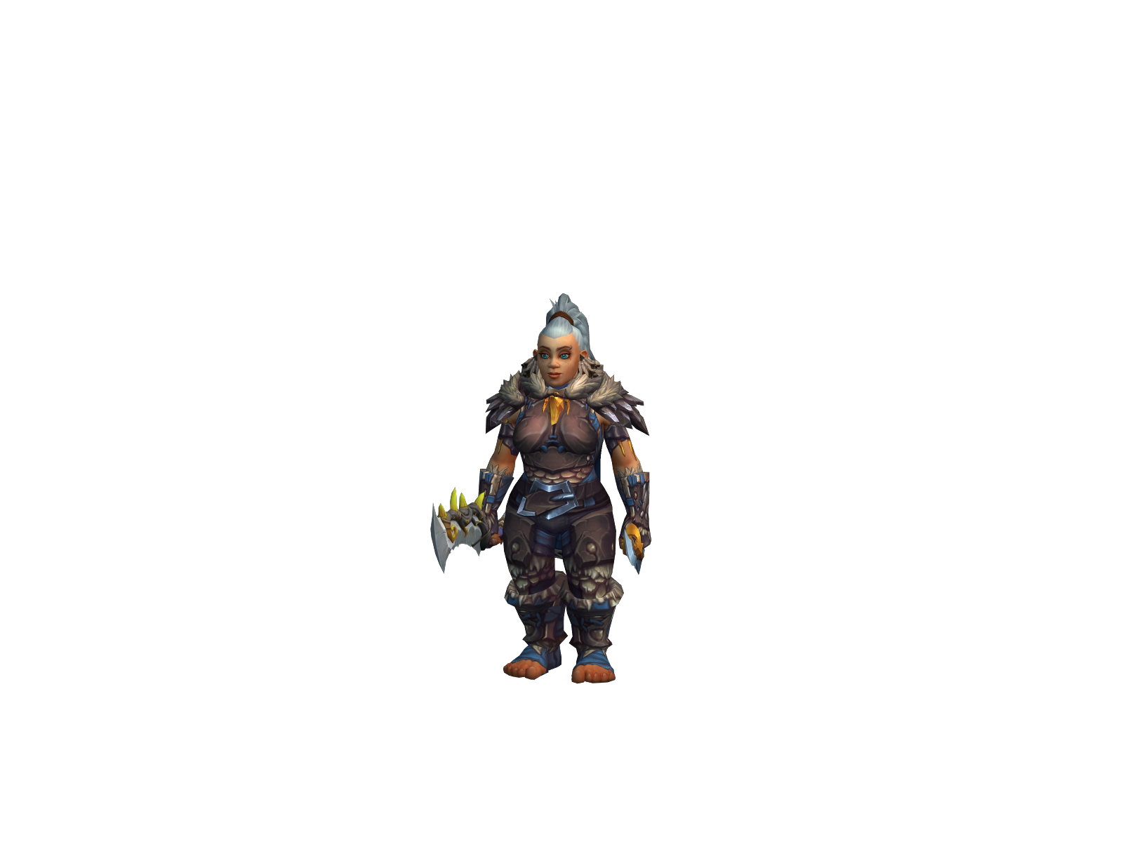 Naredor 3D character render