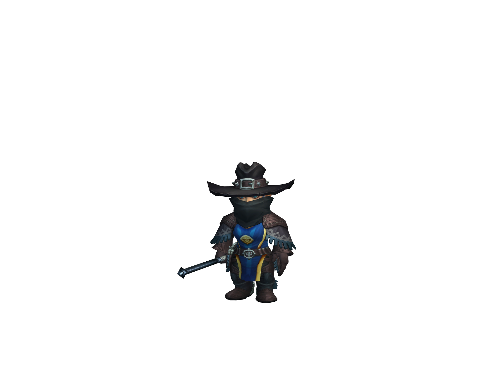Dixxie 3D character render