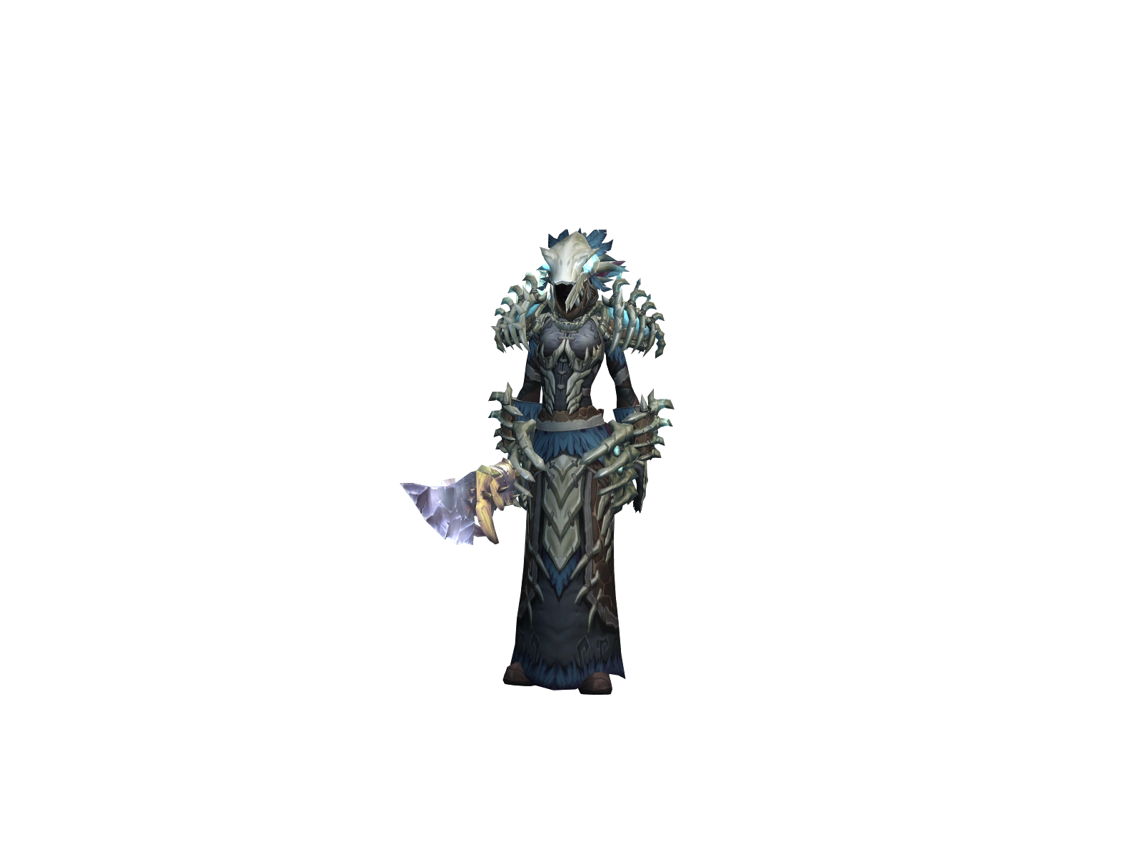Nolifebloom 3D character render