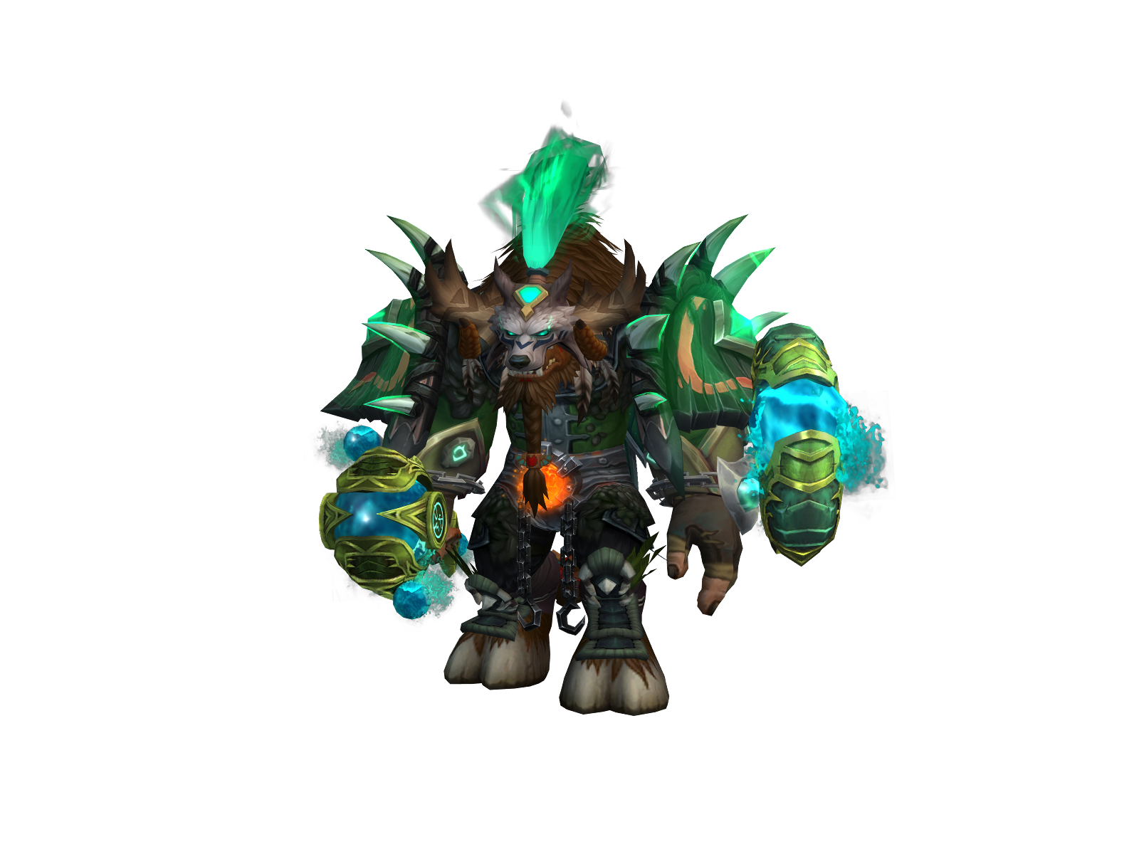 Tazru 3D character render