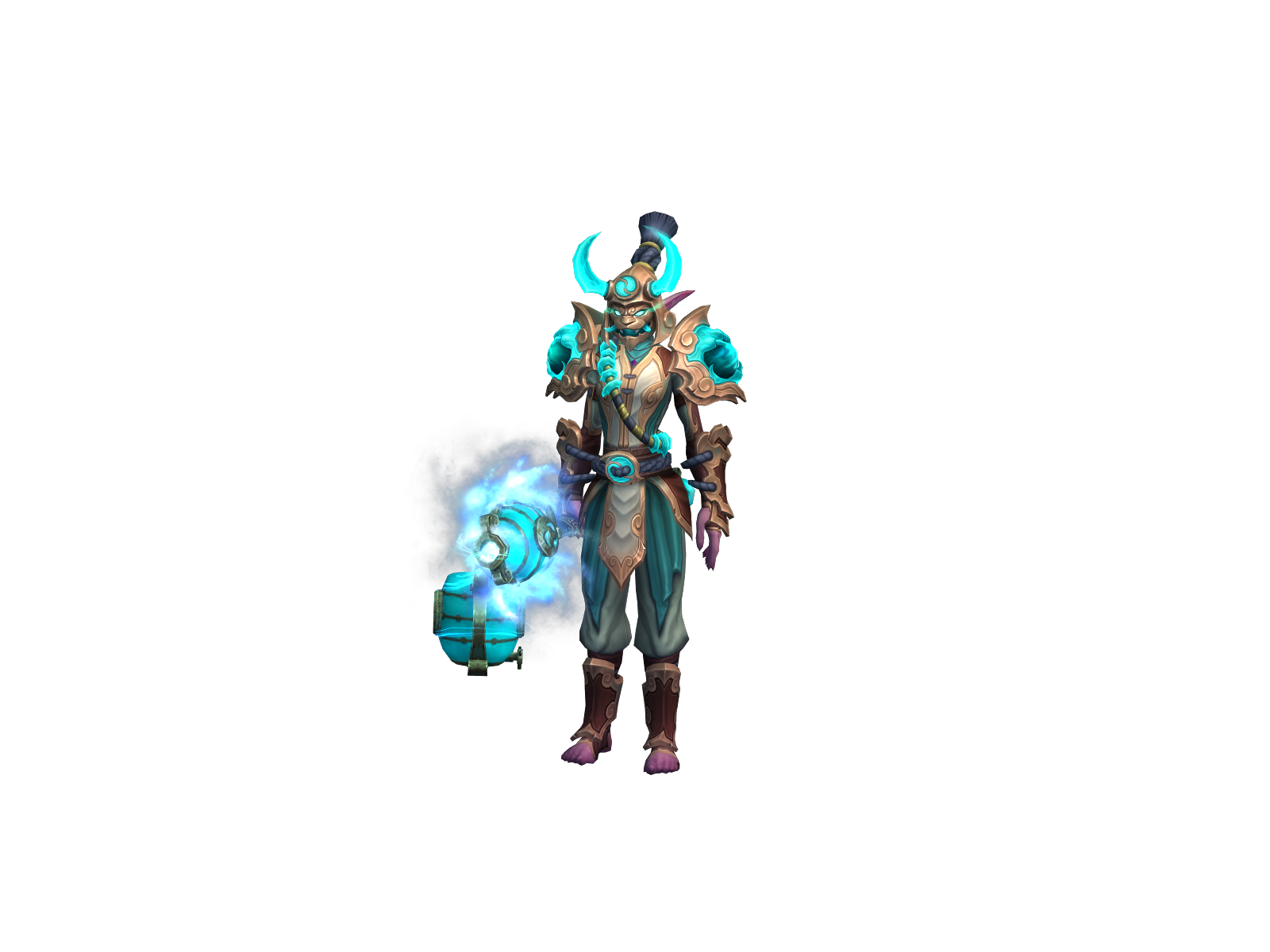 Malaszka 3D character render