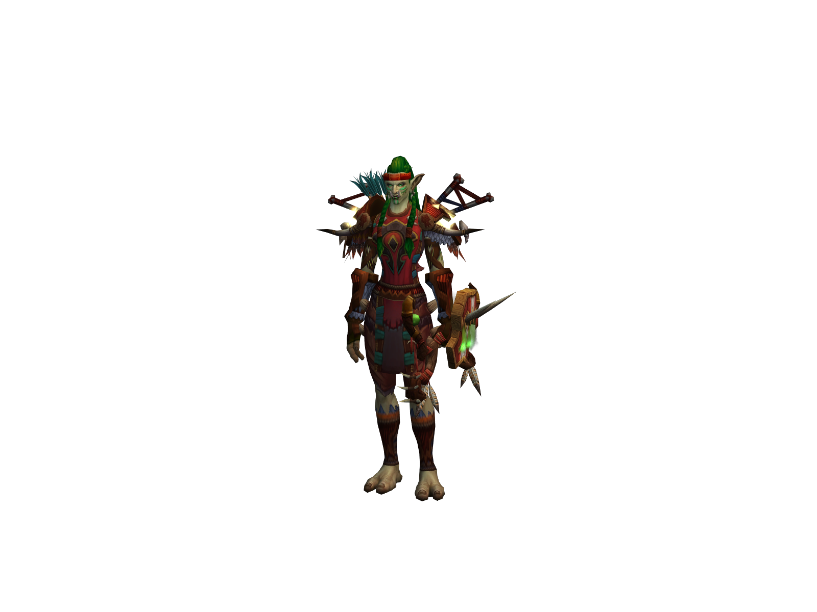Jirobo 3D character render