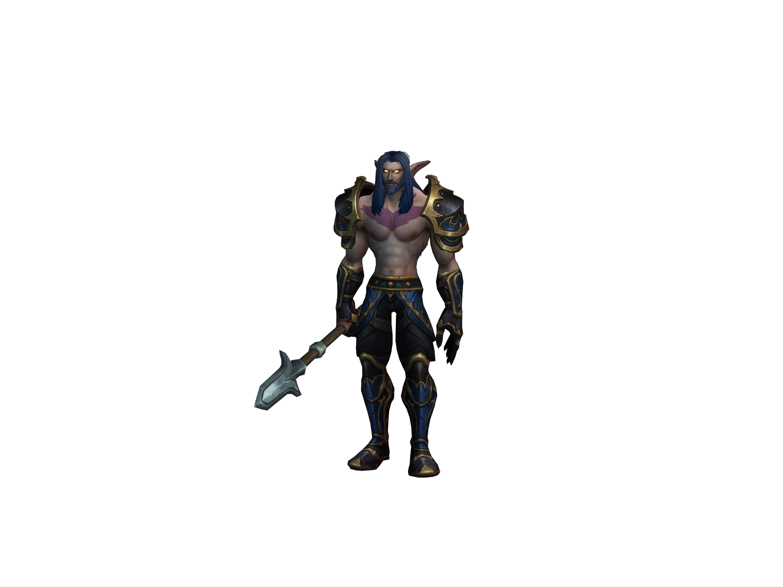 Korneur 3D character render