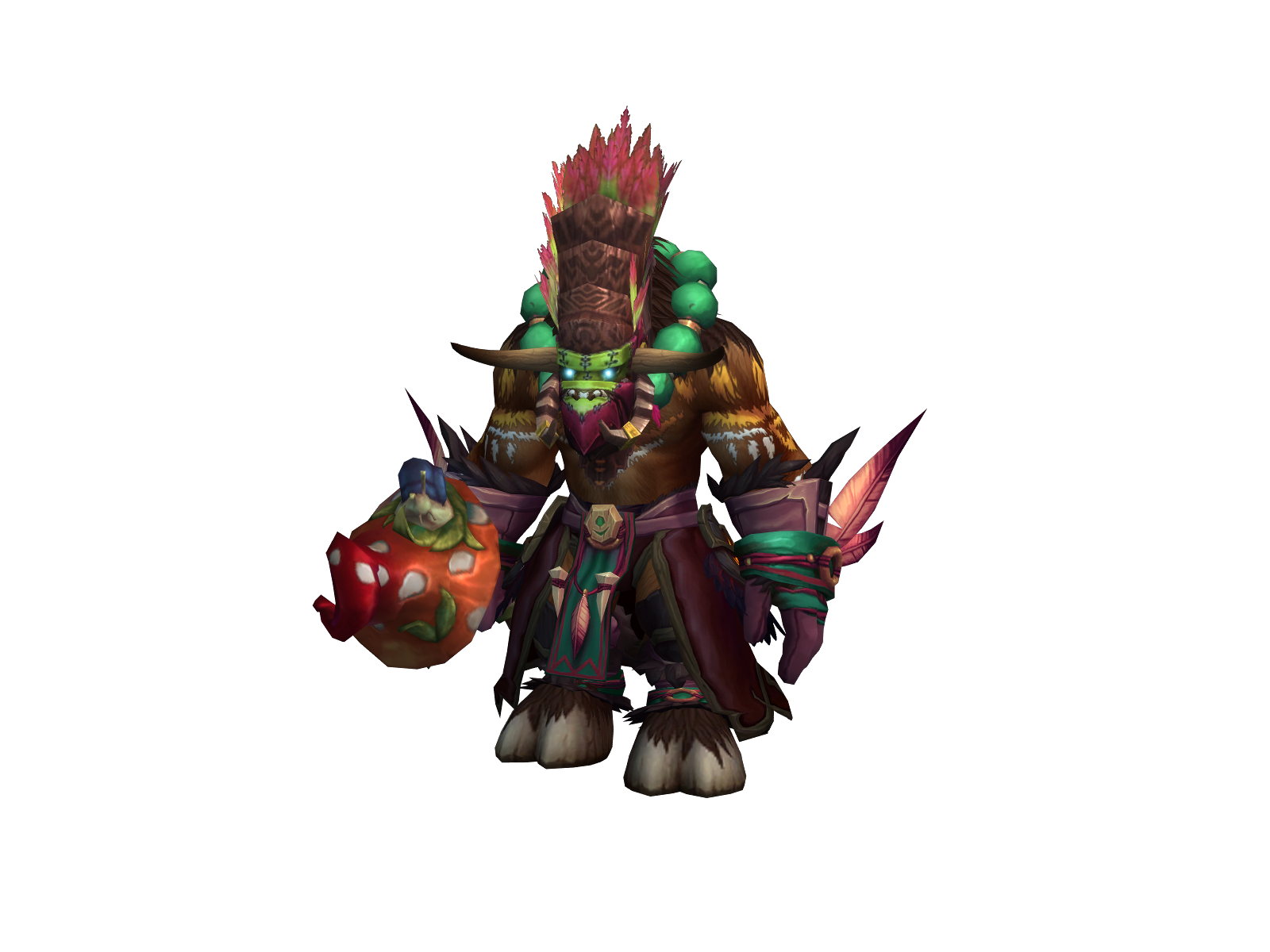 Pinkëz 3D character render