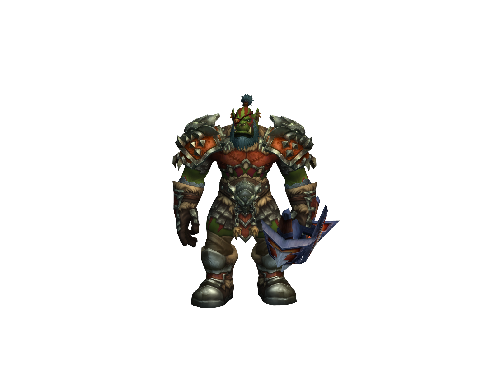 Gilgharsh 3D character render