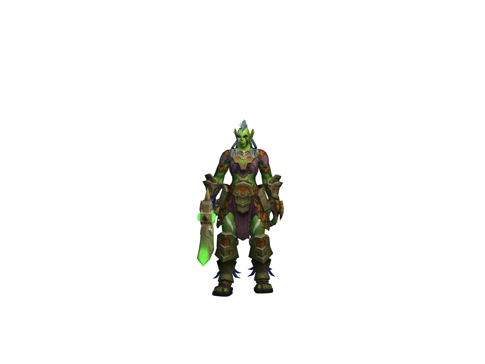 Traindrain 3D character render