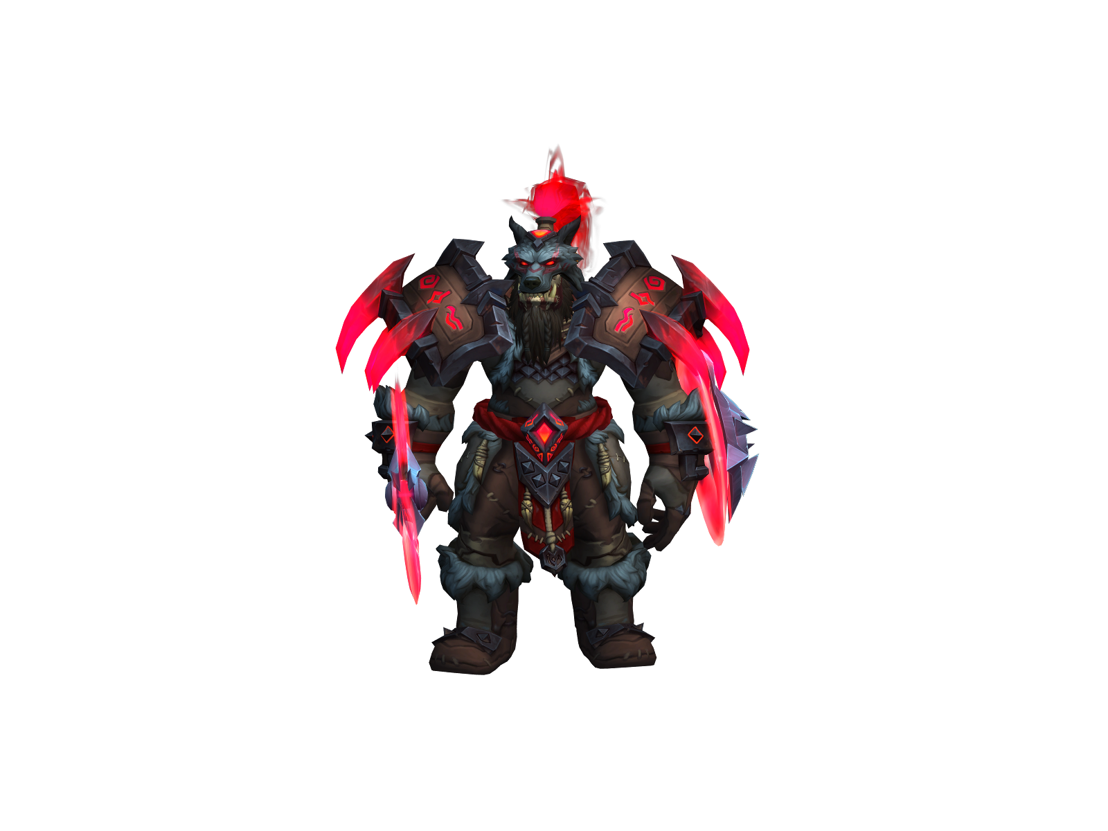 Gethrok 3D character render