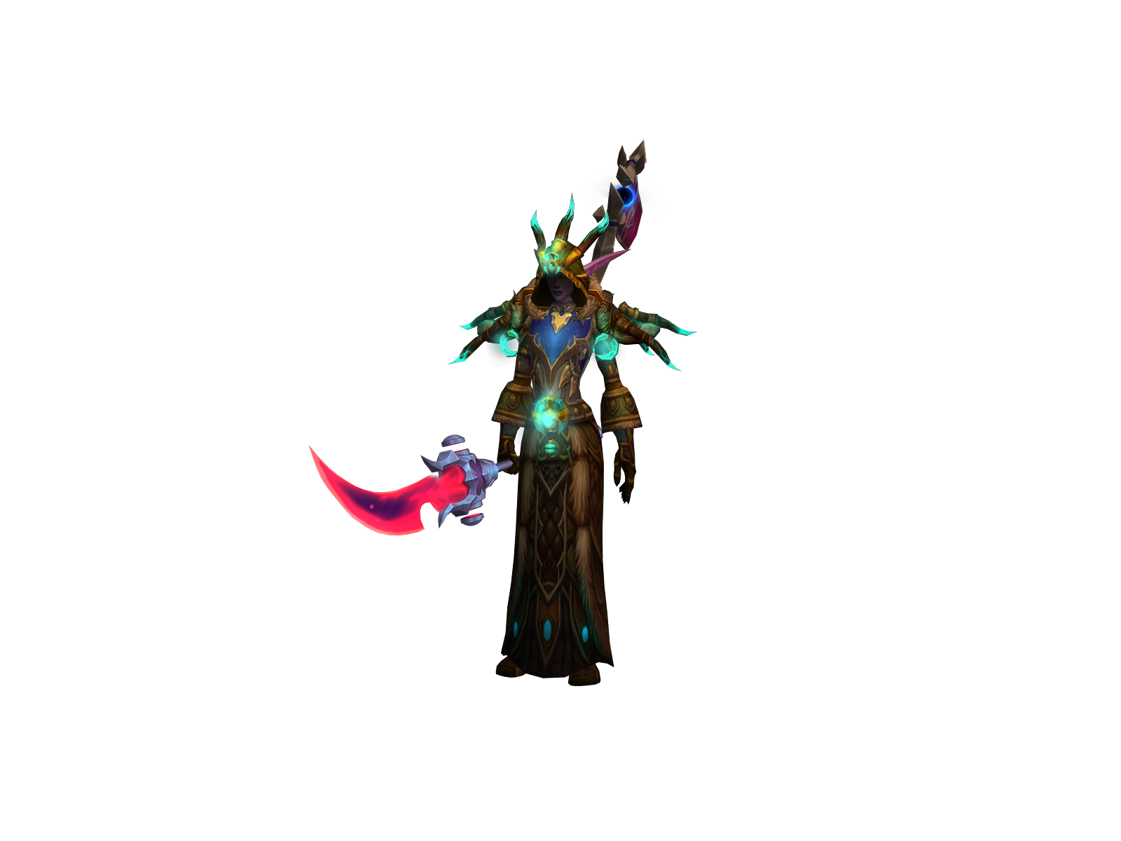 Koltana 3D character render