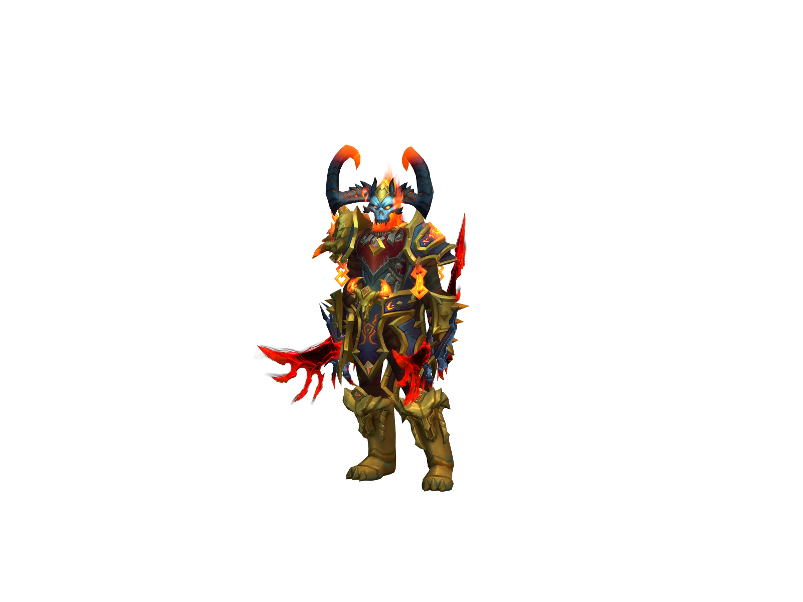 Halfwarrior 3D character render