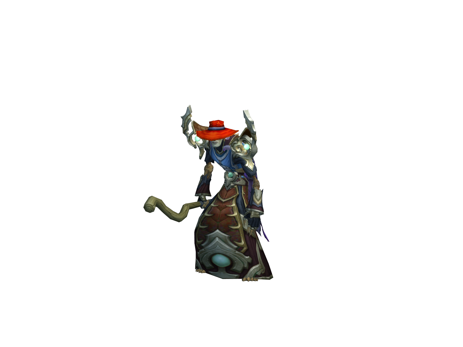 Zour 3D character render