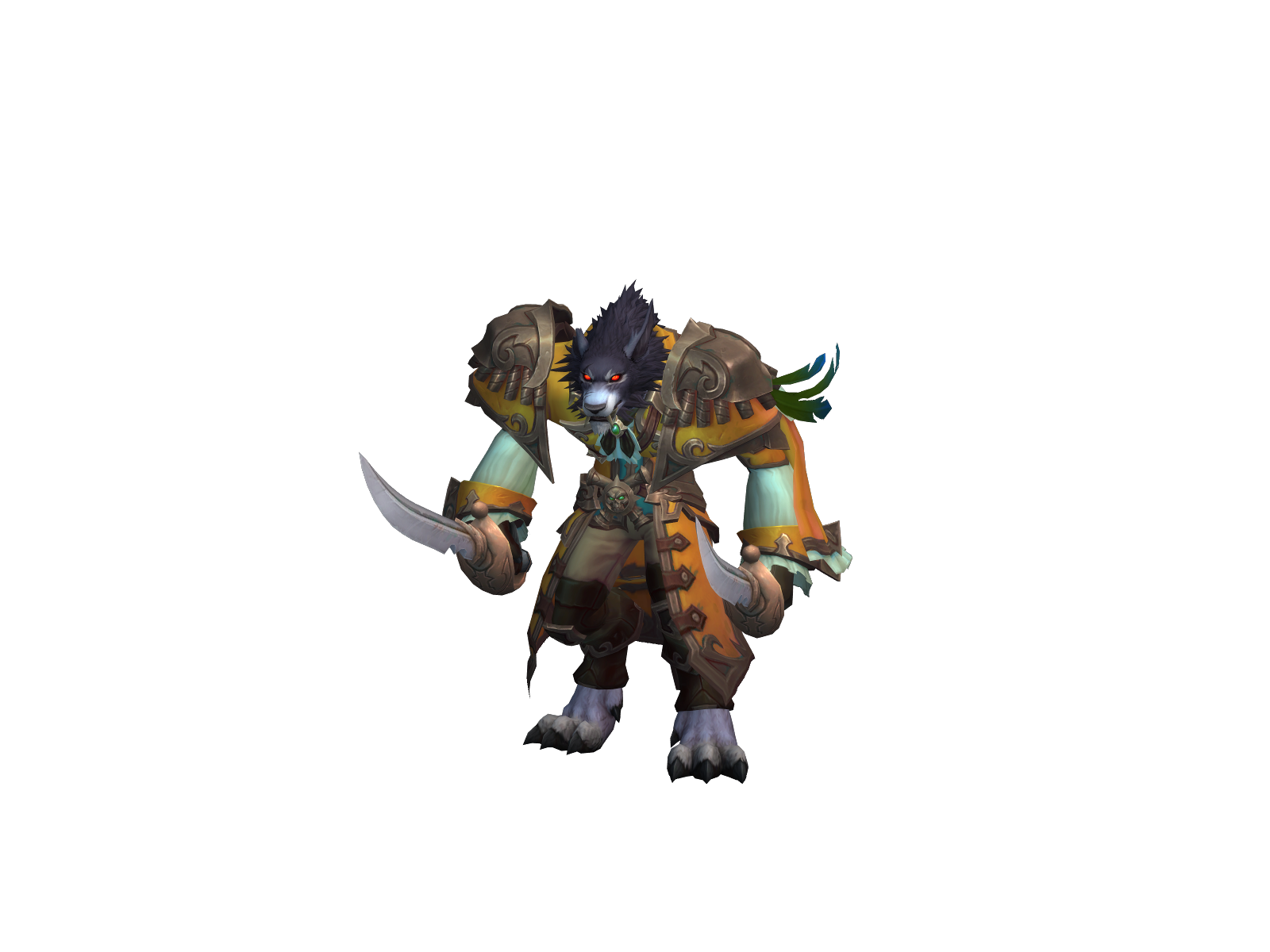 Aspérogue 3D character render