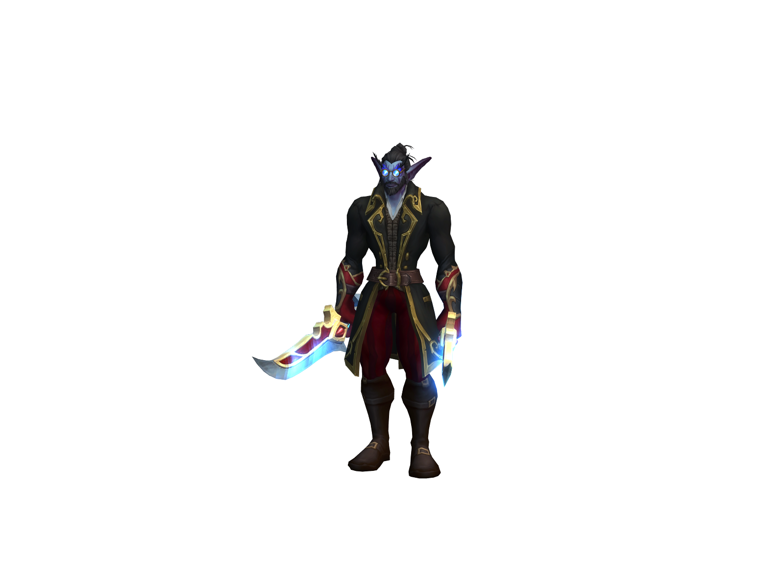 Razel 3D character render