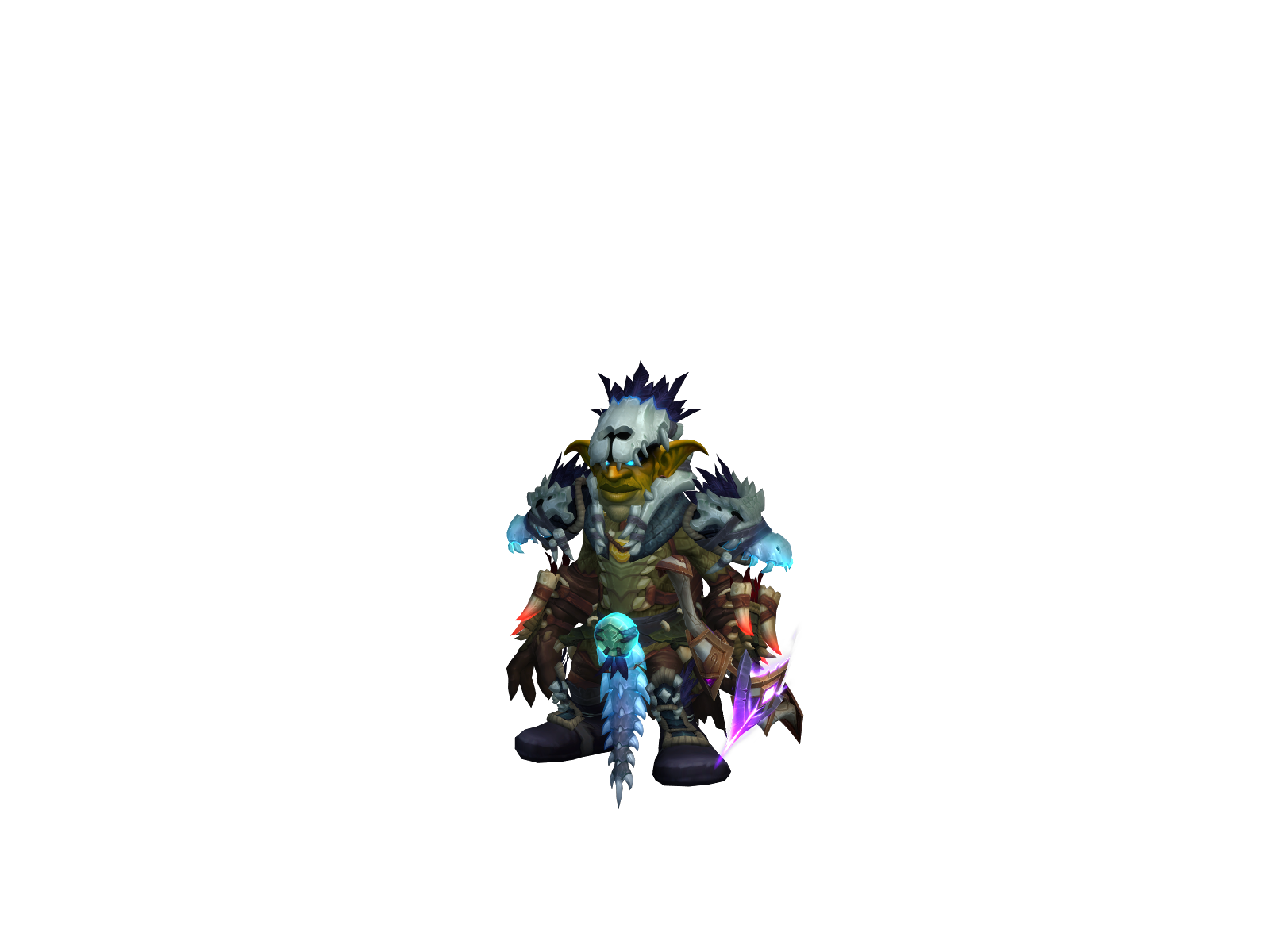 Sombraal 3D character render