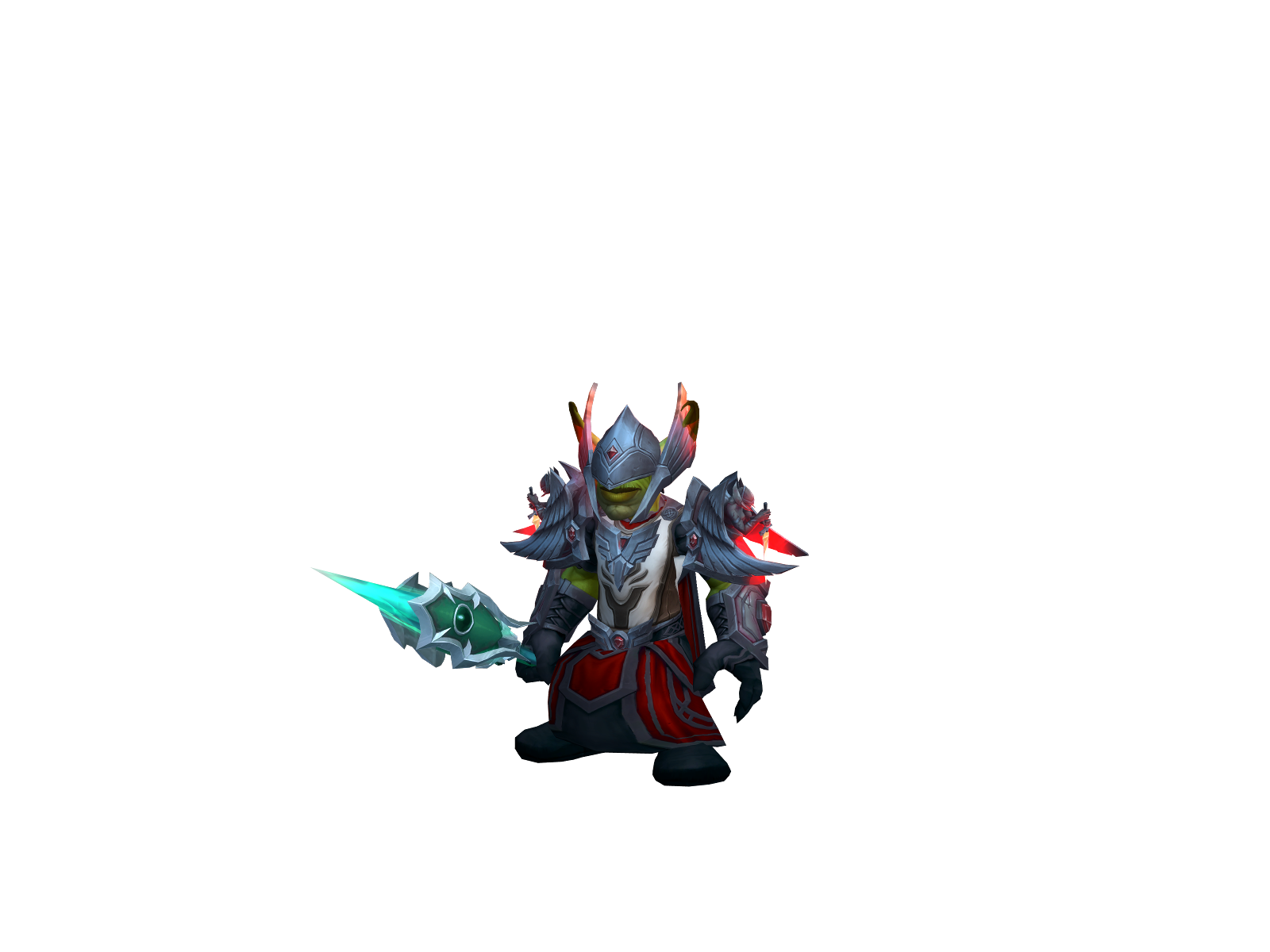 Vipolol 3D character render