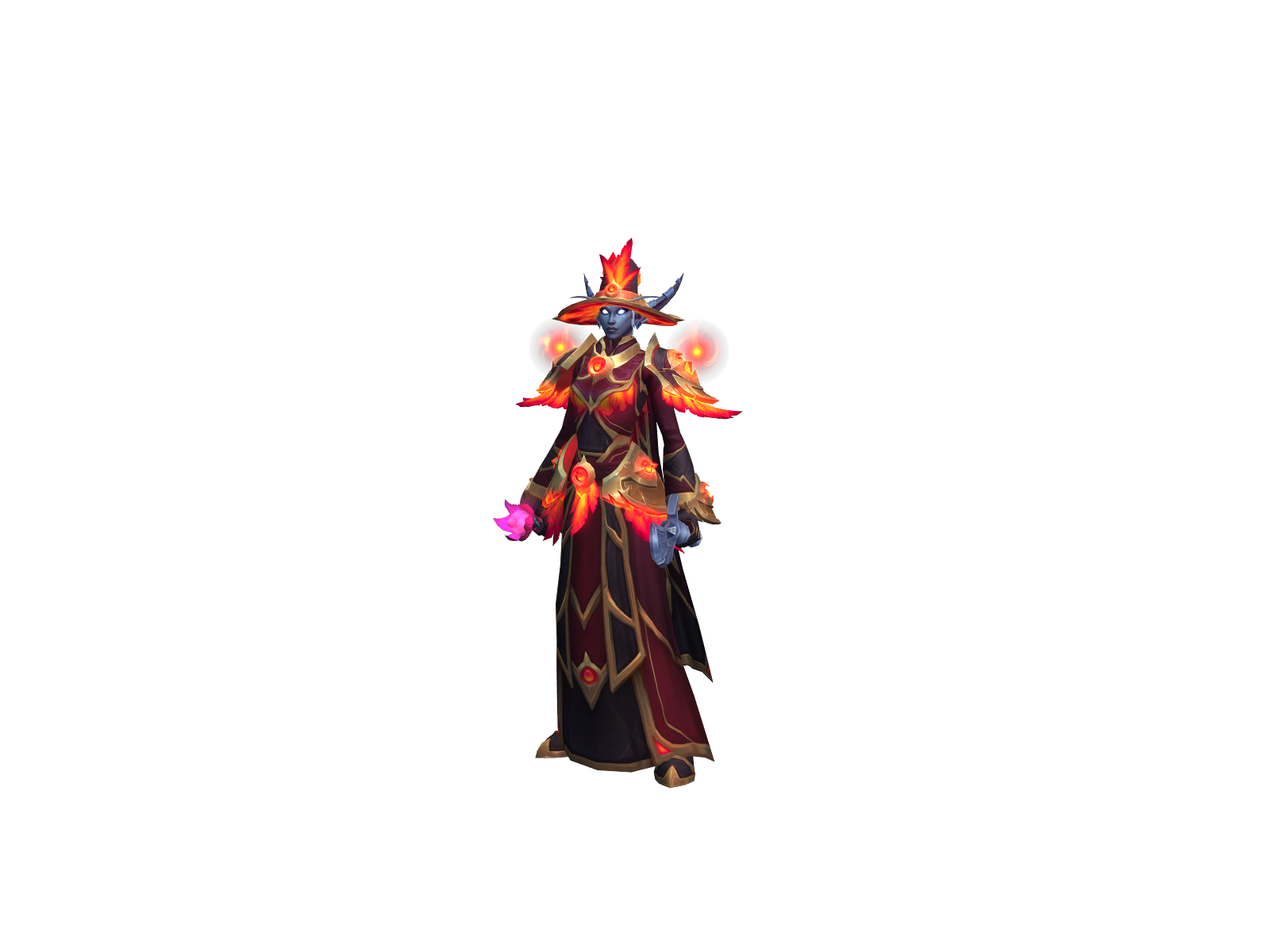 Delmage 3D character render